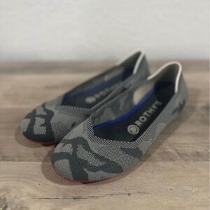 CAMO BALLET FLAT ROTHYS - WASHABLE